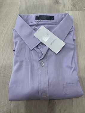 Roma Light Lavender Men's Dress Shirt